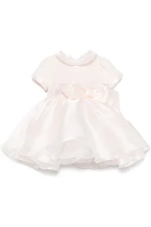 MONNALISA Vestido con aplique de lentejuelas