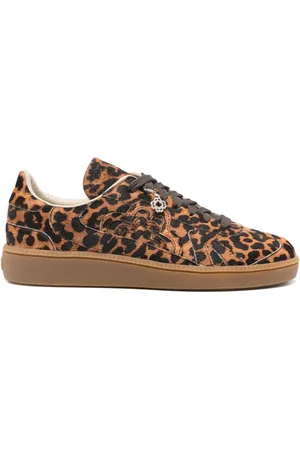 Maje Zapatillas con estampado de leopardo