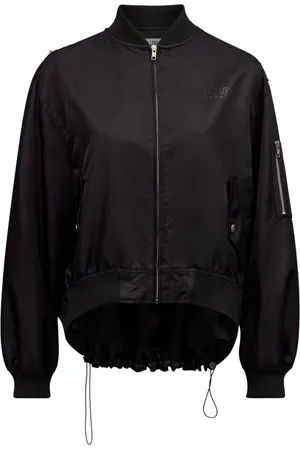 Maison Margiela Chaqueta bómber con números estampados