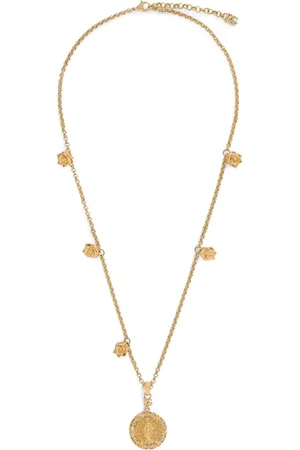 Dolce & Gabbana Collar con colgante de medallón