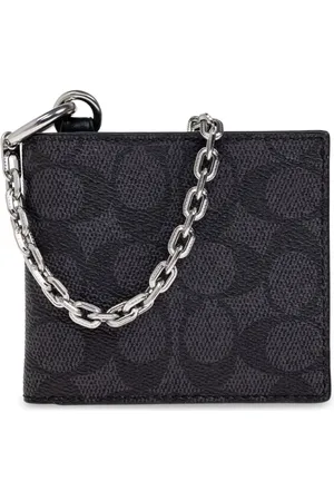 Coach Cartera plegable con monograma