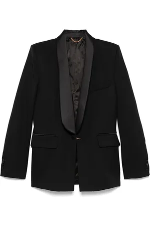 Victoria Beckham Blazer con cuello esmoquin