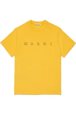 Marni Camiseta con logo estampado