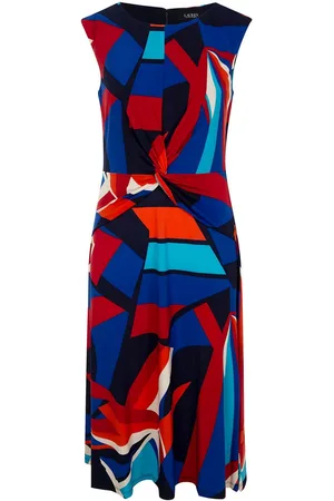 Ralph Lauren Vestido midi con motivo