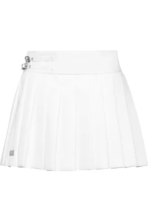 Philipp Plein Minifalda Skull plisada
