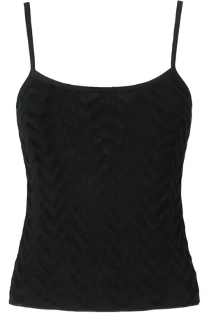 Missoni Top con tejido en zigzag