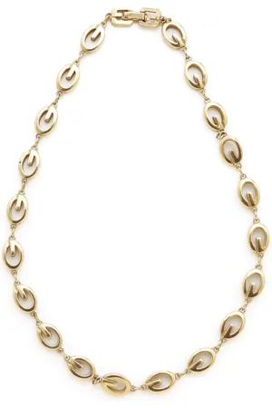 Givenchy Collar con eslabones G 1990-2000