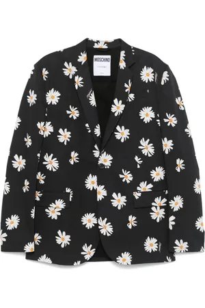 Moschino Blazer con motivo floral