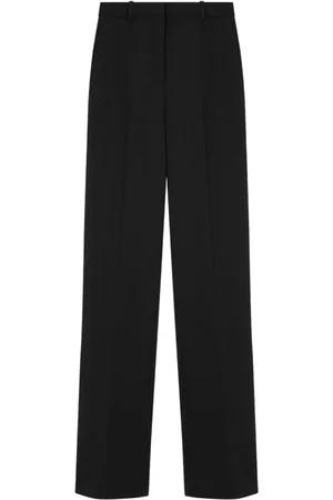VERSACE Pantalones rectos de talle alto