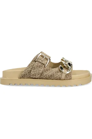 Guess Sandalias con detalle de cadena