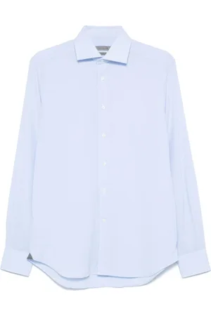 corneliani Falda con motivo pied de poule