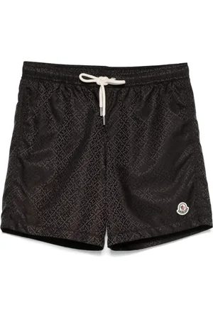 Moncler Bañador con monograma en jacquard