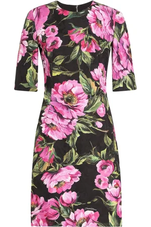 Dolce & Gabbana Vestido corto con estampado floral