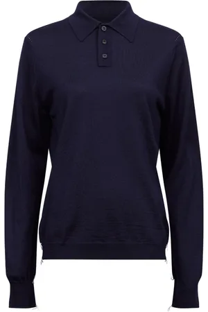 Maison Margiela Jersey tipo polo de lana