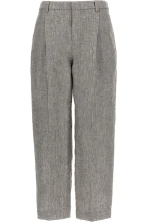 Brunello Cucinelli Pantalones anchos con pinzas