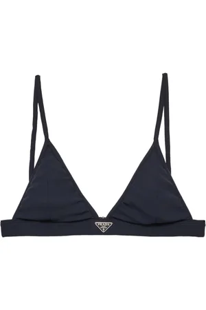 Prada Top de bikini de canalé