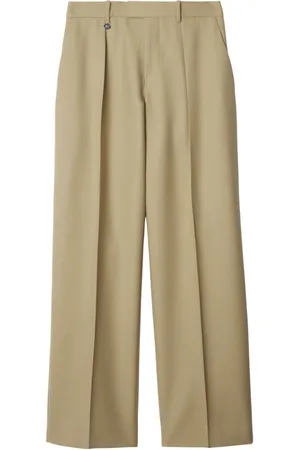 Burberry Pantalones de vestir lisos