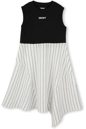 DKNY Vestido a rayas