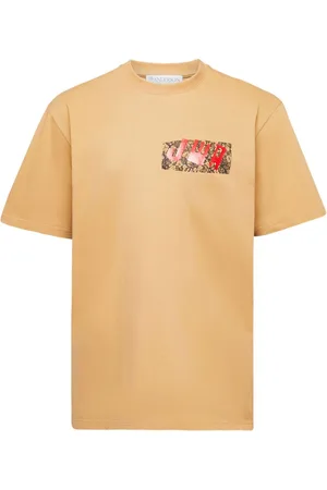 J.W.Anderson Camiseta JWA con encaje estampado