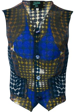 Jean Paul Gaultier Chaleco con estampado de bikini