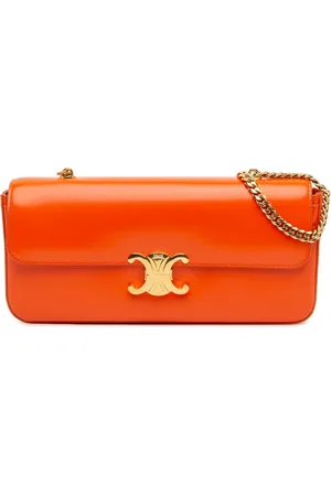 Céline Bolso de hombro Triomphe Cuir Chain en piel de becerro 2021