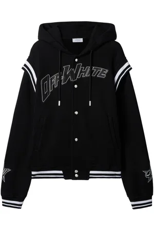 OFF-WHITE Chaqueta bómber con aplique del logo