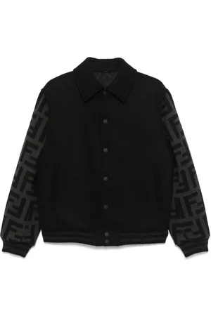 Fendi Chaqueta bómber con motivo FF