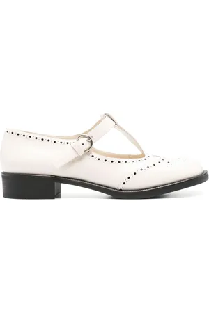 Miu Miu Mocasines con tacón de 35 mm