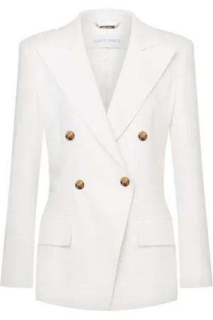 Alberta Ferretti Blazer con doble botonadura