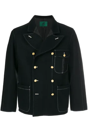 Jean Paul Gaultier Chaqueta con doble botonadura y solapas en punta