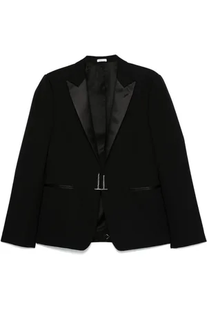 Alexander McQueen Blazer con detalle de cadena