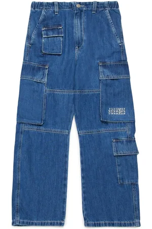 Maison Margiela Vaqueros con bolsillos tipo cargo