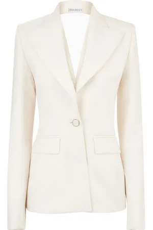 Nina Ricci Blazer con espalda drapeada