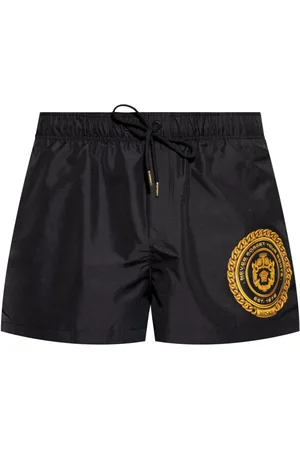 VERSACE Bañador con logo estampado