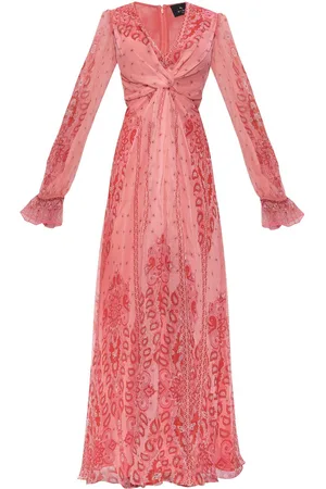Etro Vestido largo estampado