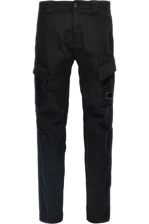 C.P. Company Pantalones cargo con parche del logo