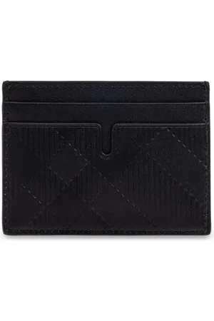 Burberry Tarjetero a cuadros en relieve