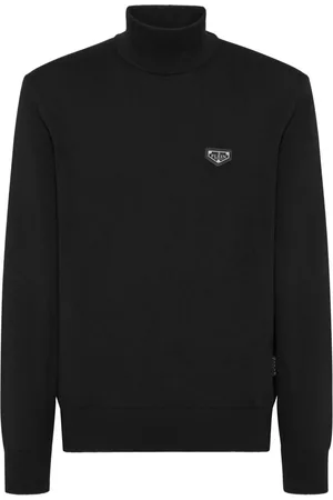 Philipp Plein Jersey con cuello alto