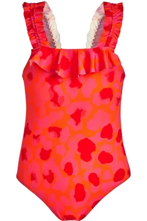 Vilebrequin Bañador New Leopard Ruffle