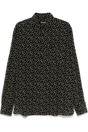Tom Ford Camisa con lunares estampados