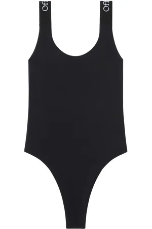 OFF-WHITE Bañador con banda con logo
