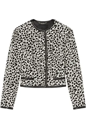 VERSACE Chaqueta con estampado Dalmatian