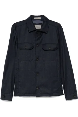 corneliani Sobrecamisa de sarga