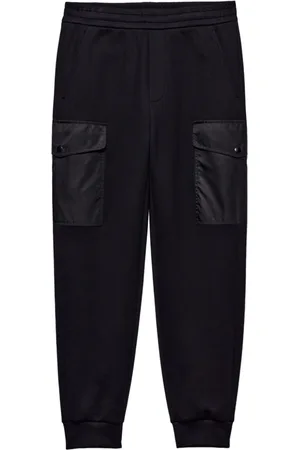 Prada Pantalones de chándal con detalle Re-Nylon