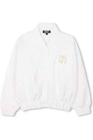 DKNY Chaqueta bómber con logo estampado