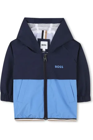 HUGO BOSS Cortavientos con diseño colour block