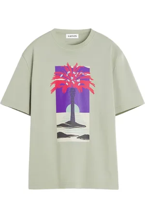 Lanvin Camiseta con estampado gráfico