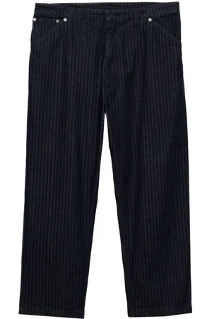 Prada Pantalones con logo triangular esmaltado