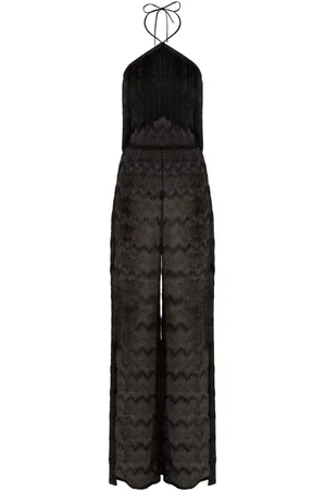 Missoni Mono largo de lamé con flecos