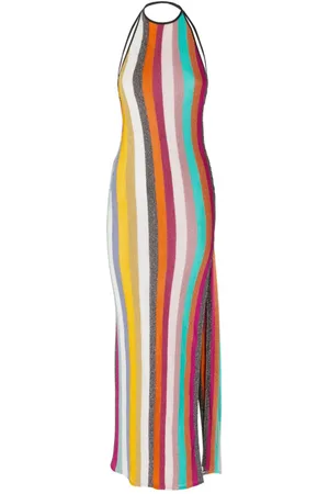 Missoni Vestido largo a rayas